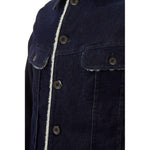 Lardini Blue Cotton Jackets & Coat LA-1237673-IT52 | XL