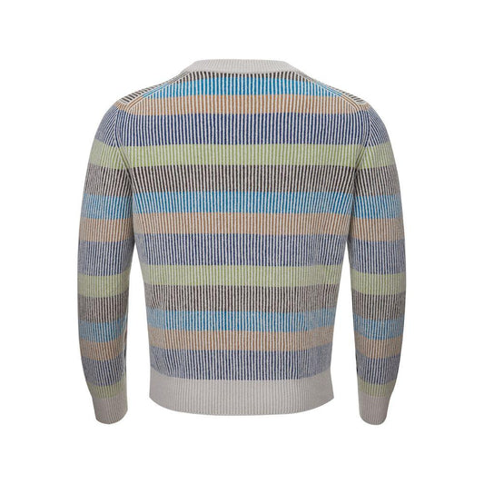 Gran Sasso Elegant Multicolor Cashmere Sweater for Men GR-1565667-IT50 | L