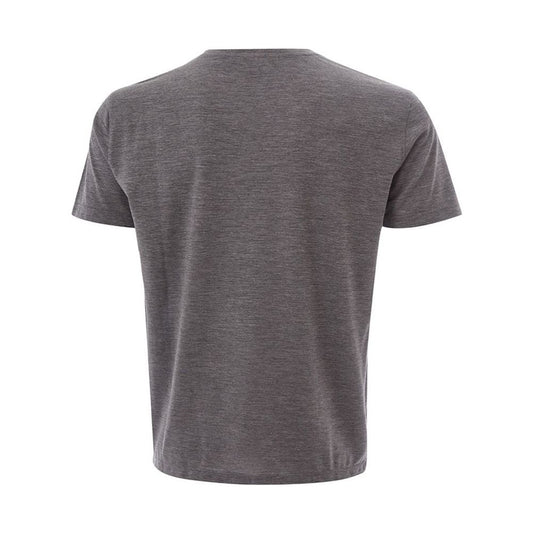 Lardini Elegant Gray Woolen Designer T-Shirt LA-1391662-XXL