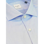 Bagutta Light Blue Cotton Men Shirt BA-15226-IT40 | M