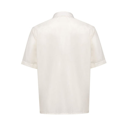Dior White Polyester Shortsleeve Shirt