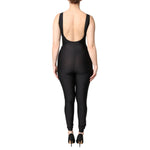 Dolce & Gabbana Black Sleeveless Bodycon Women Jumpsuit Dress DR81683-40