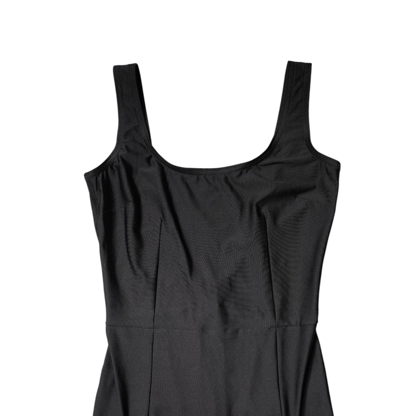 Dolce & Gabbana Black Sleeveless Bodycon Women Jumpsuit Dress DR81683-40