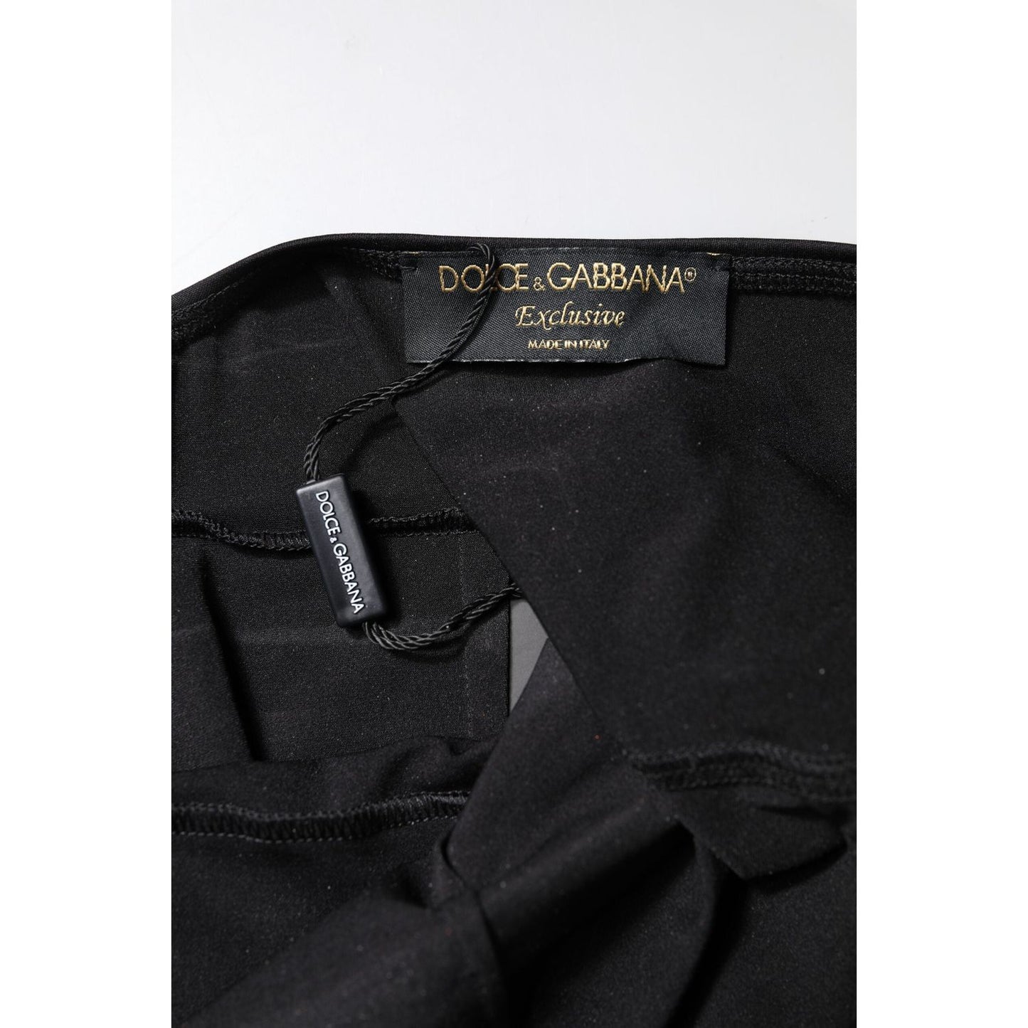 Dolce & Gabbana Black Sleeveless Bodycon Women Jumpsuit Dress DR81683-40