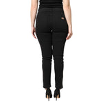 Dolce & Gabbana Black Cotton Mid Waisted Skinny Denim Jeans PAN75954-46