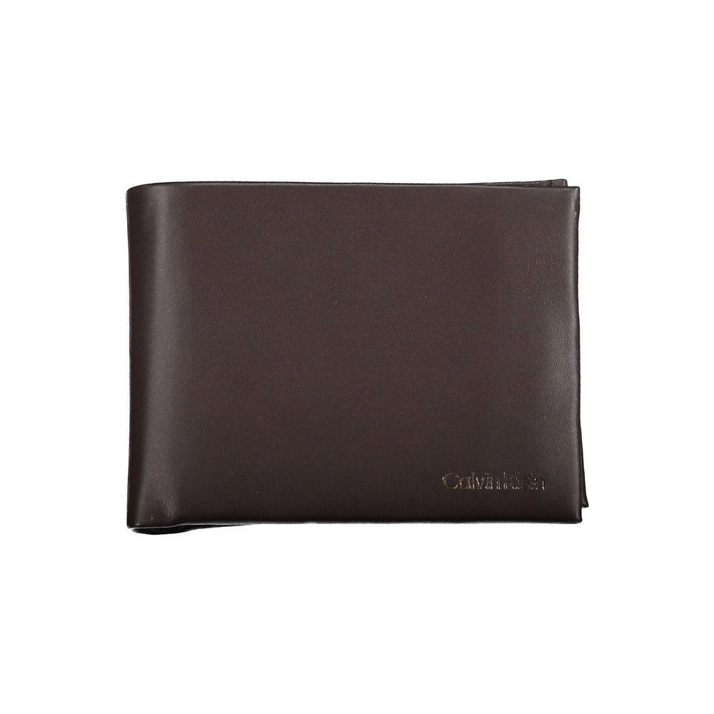 Calvin Klein Elegant Leather Dual-Compartment Wallet CA-26208