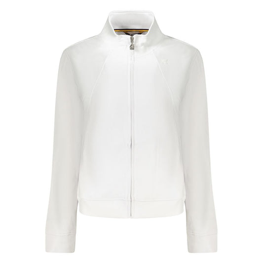 K-WAY White Cotton Women Sweater KW-34403-L