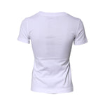 Dolce & Gabbana White Floral Print Cotton Crew Neck T-shirt TSH878648-36