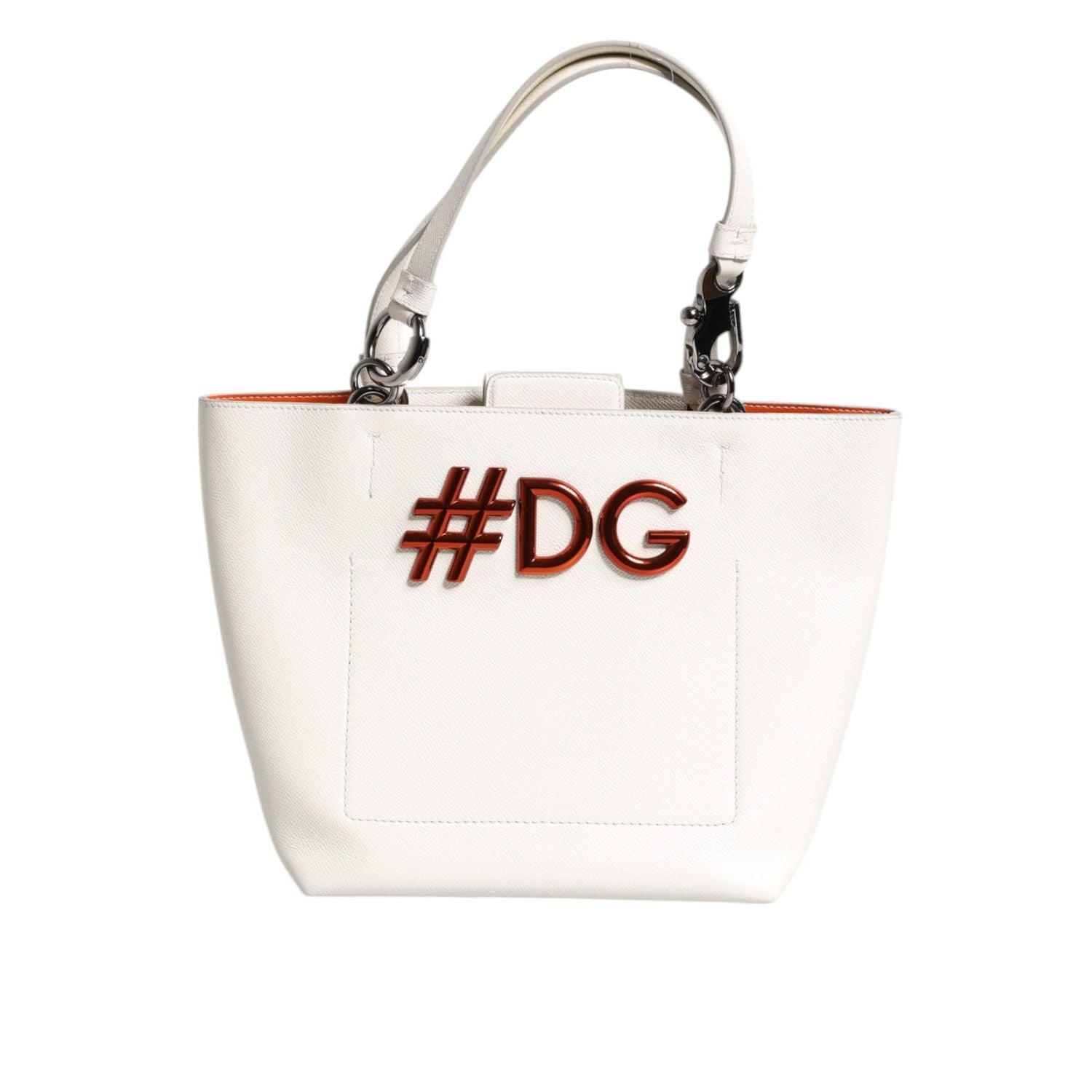Front view with bag zipped and handles upright.