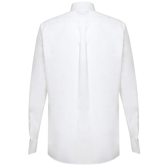 Dolce & Gabbana White Cotton Shirt DO-8790666-IT40 | M