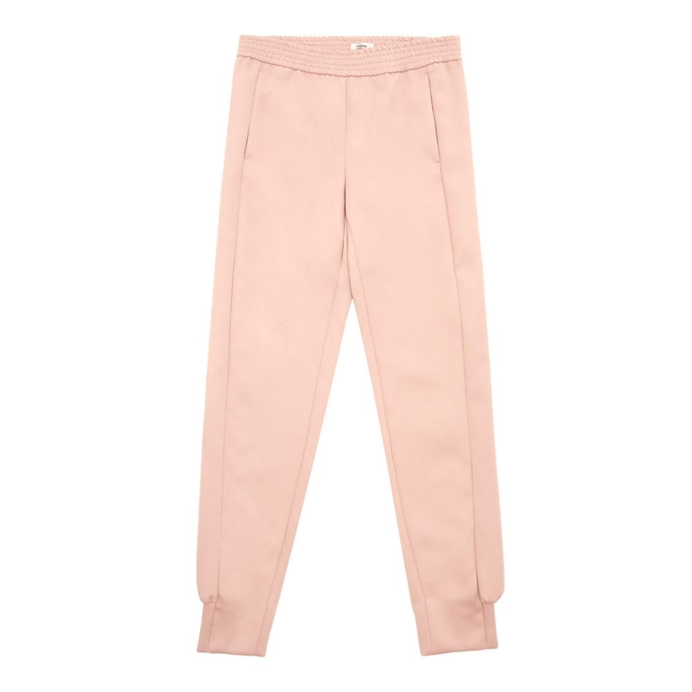 Lardini Elegant Pink Polyester Pants for Women LA-1128675-IT40|S