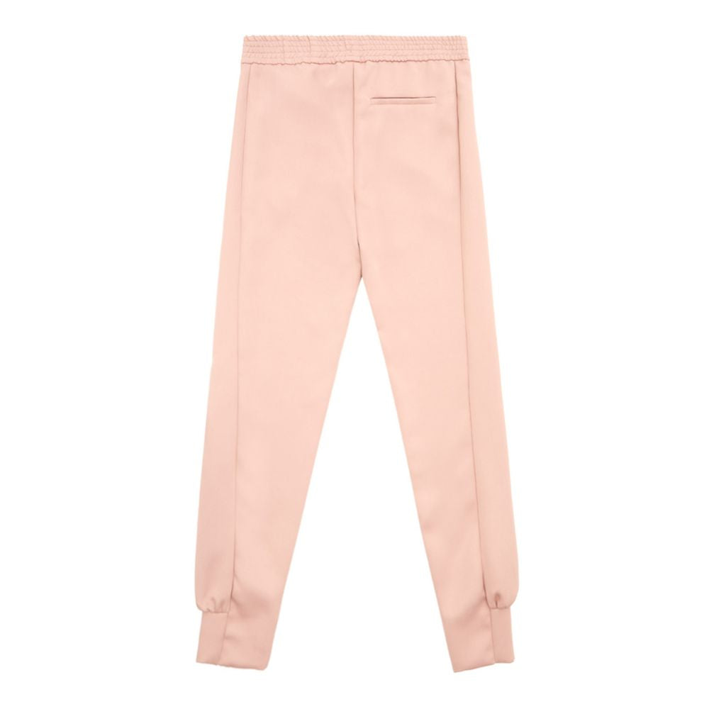 Lardini Elegant Pink Polyester Pants for Women LA-1128675-IT40|S