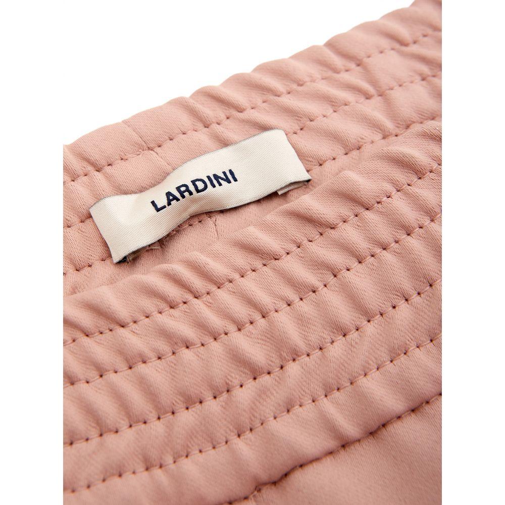 Lardini Elegant Pink Polyester Pants for Women LA-1128675-IT40|S