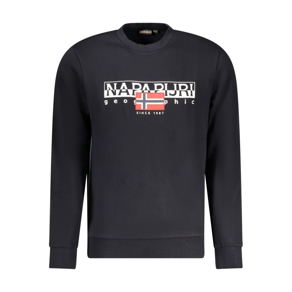Napapijri Black Cotton Sweater NA-32155-S