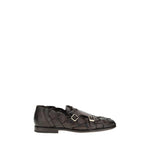 Santoni Woven weave Loafers SA-MCNC18071LC5SDWOT50BROWN-EU44/US11