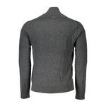 Napapijri Gray Fabric Men Sweater NA-25294-3XL