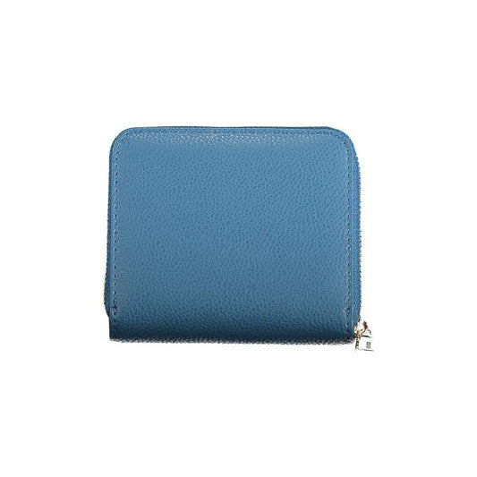 Guess Jeans Blue Polyethylene Wallet GU-30216