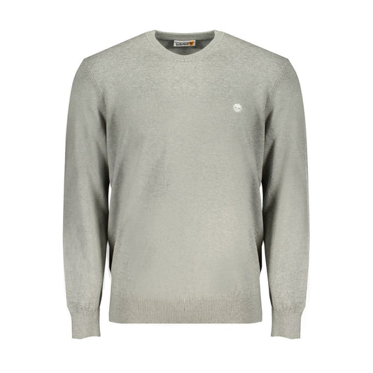 Timberland Gray Cotton Sweater TI-31610-XXL