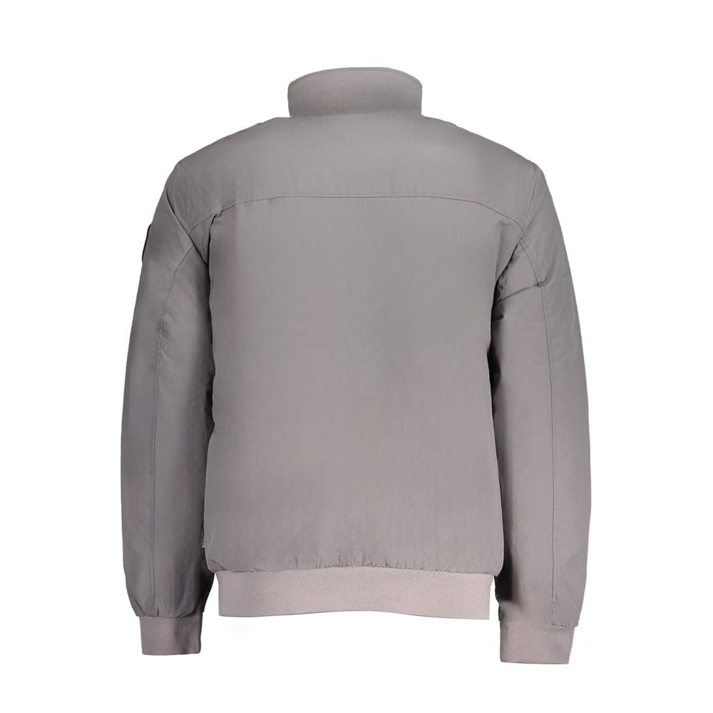 Napapijri Gray Polyamide Jacket NA-31676-S