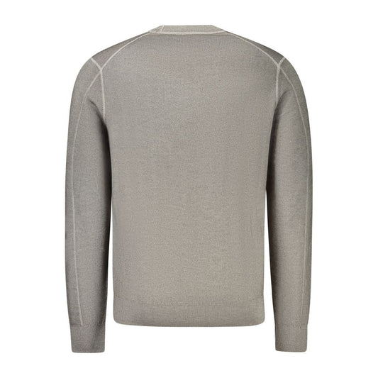 Hugo Boss Gray Wool Mens Sweater BO-34620-S