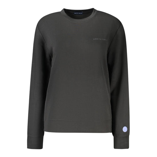 North Sails Black Polyester Sweatshirt