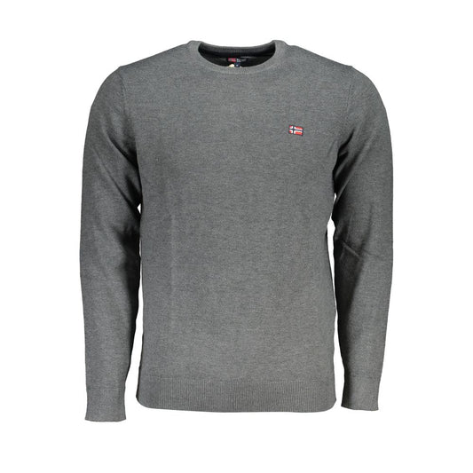 Norway 1963 Gray Fabric Sweater NO-26414-3XL