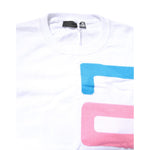 Love Moschino White Graphic Print Cotton Long Sleeves T-shirt TSH878604-42