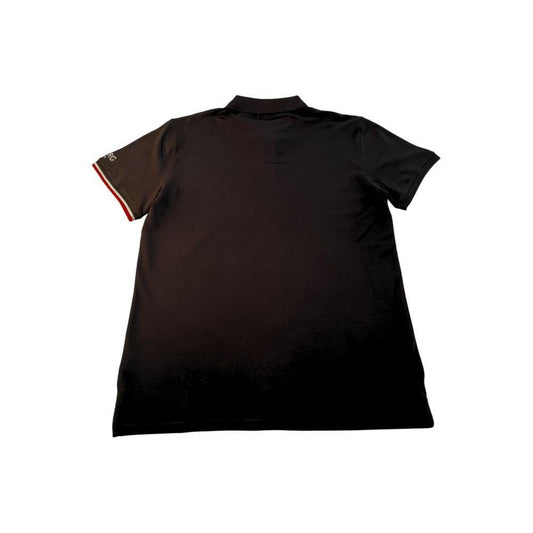 Iceberg Black Cotton Men Polo Shirt IC-24791-S