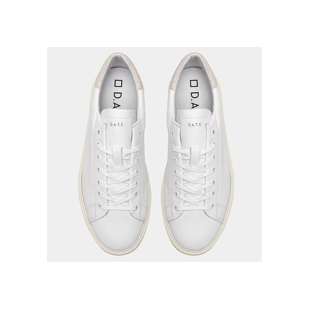 D.A.T.E White Leather Sneaker DA-15180-EU40/US7