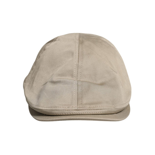 Dolce & Gabbana Beige Cotton Newsboy Capello Cabbie Hat