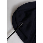 Dolce & Gabbana Black Wool #DGLovesLondon Winter Beanie Hat
