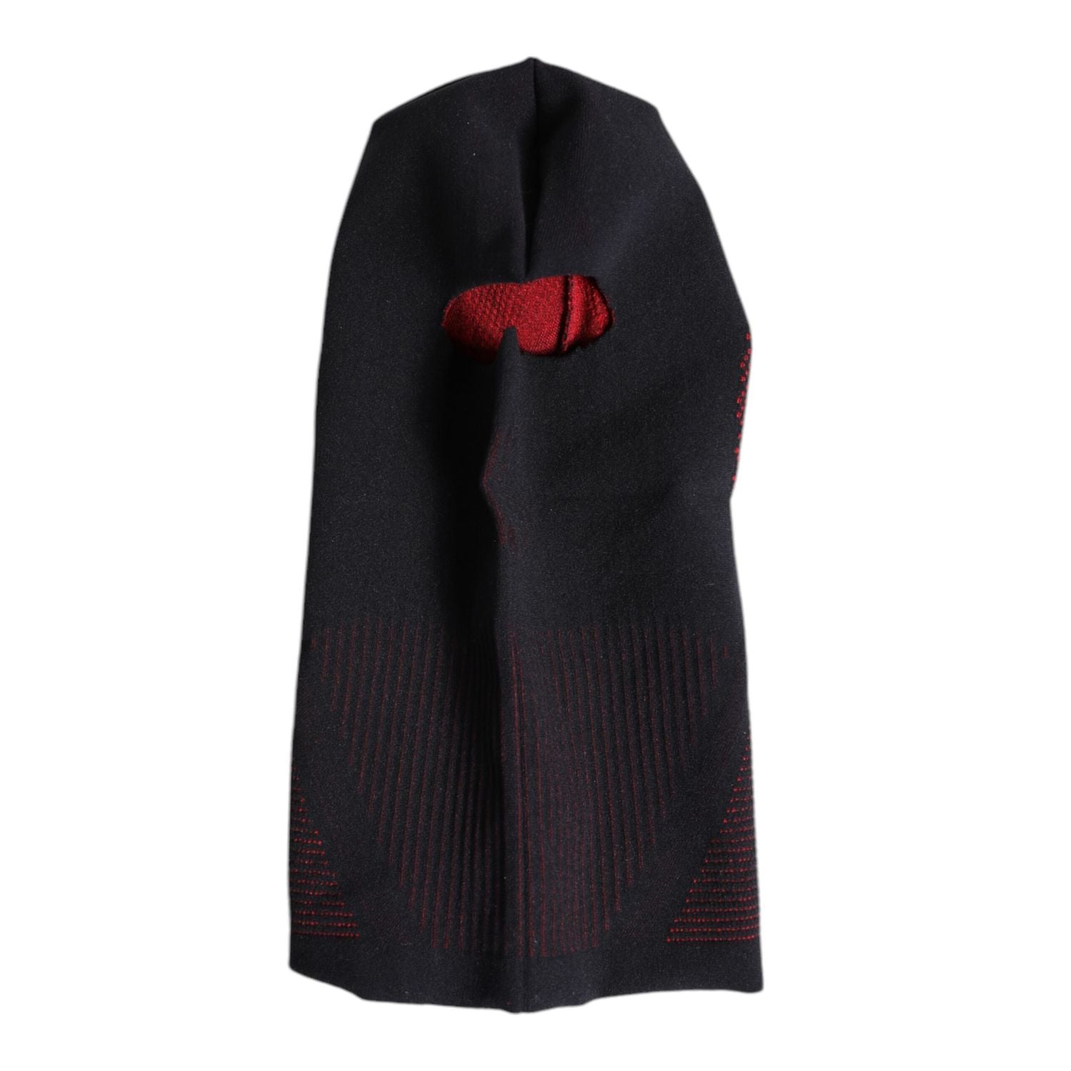 Dolce & Gabbana Black Cotton Knitted Ski Mask Balaclava Hat