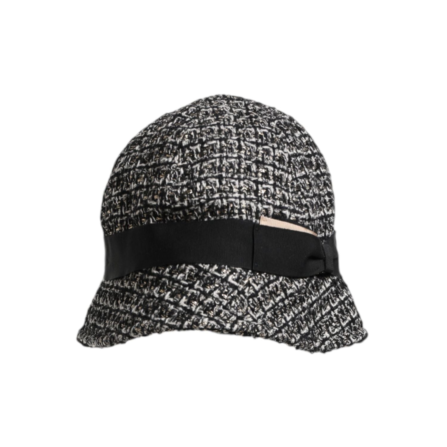 Dolce & Gabbana Black Cotton Blend Bucket Hat