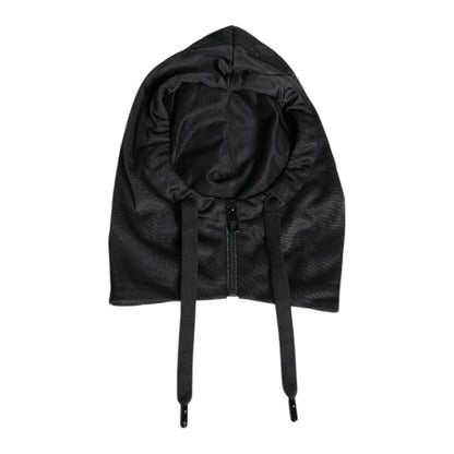 Dolce & Gabbana Black Polyester Whole Head Wrap Hat
