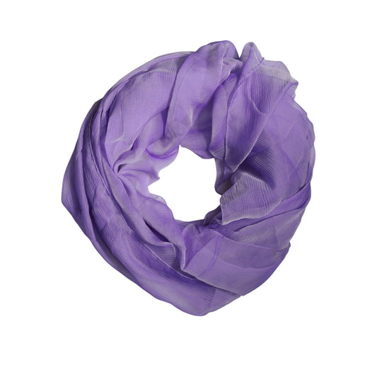 Dolce & Gabbana Purple Silk Rectangle Wrap Shawl Scarf MS7502