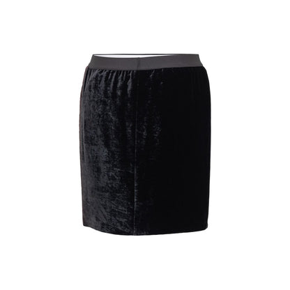 Tom Ford Black Viscose Mini Skirt