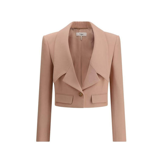 Chloé Cropped Blazer CH-CH25UVE120126H9-IT38 | S
