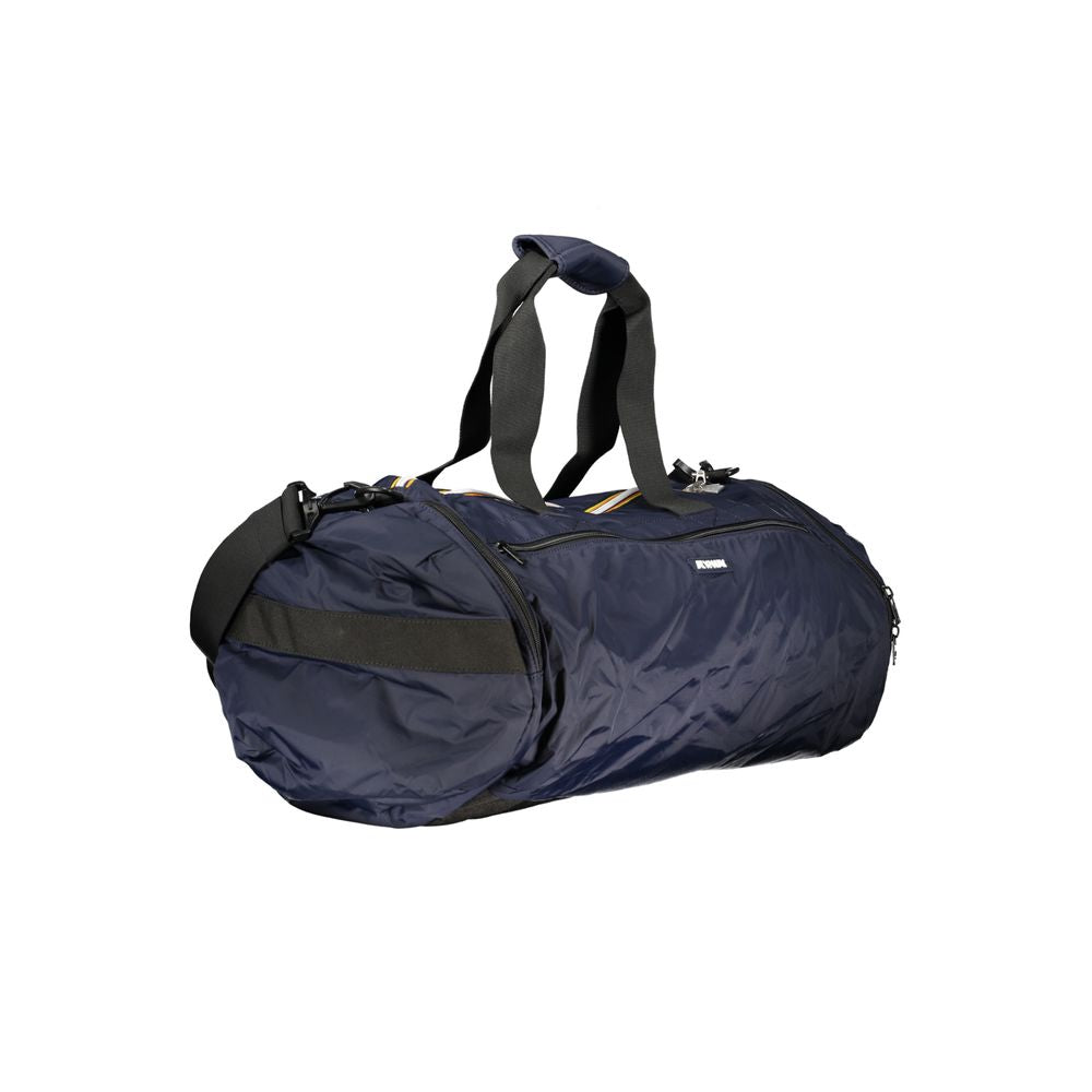 Front view with bag zipped and handles upright.