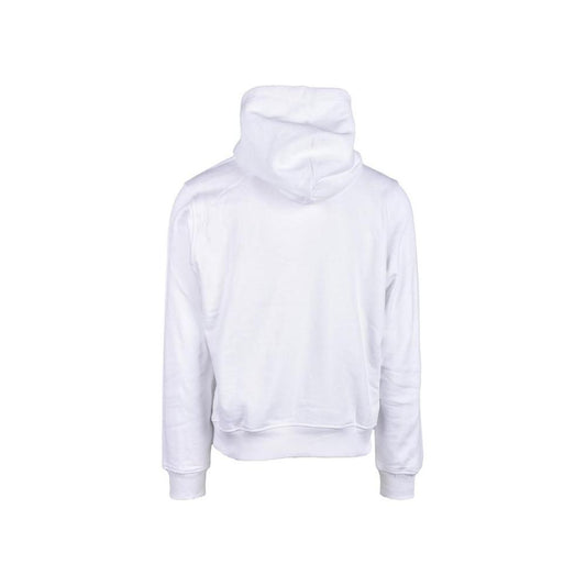 Diesel White Cotton Hoody DI-16627000008-IT48 | L