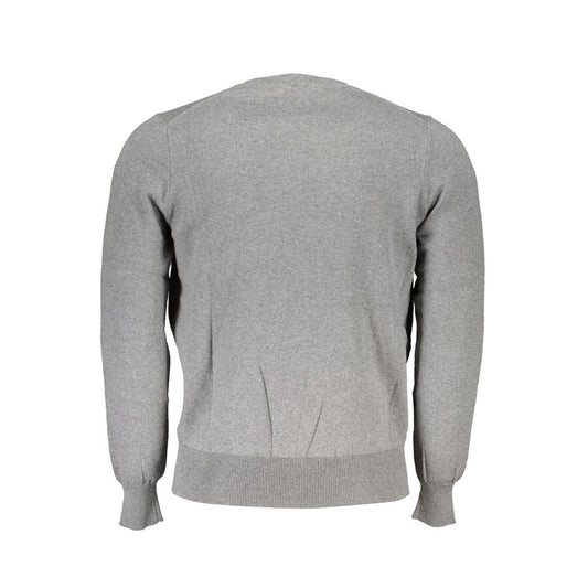 North Sails Brown Cashmere Men Sweater NO-23356-XL