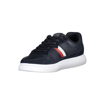 Tommy Hilfiger Blue Polyester Sneaker