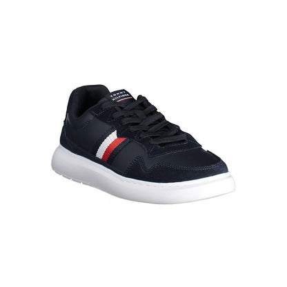 Tommy Hilfiger Blue Polyester Sneaker