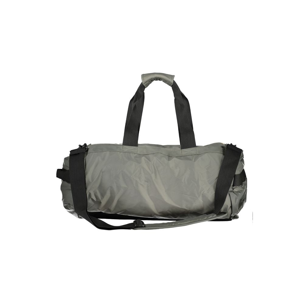 K-WAY Green Polyamide Luggage And Travel with adjustable straps and multiple pockets