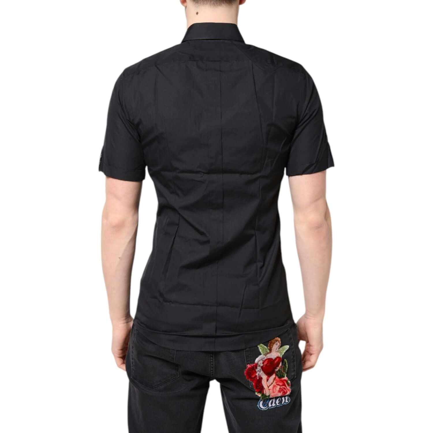 Front view with bag zipped and handles upright.