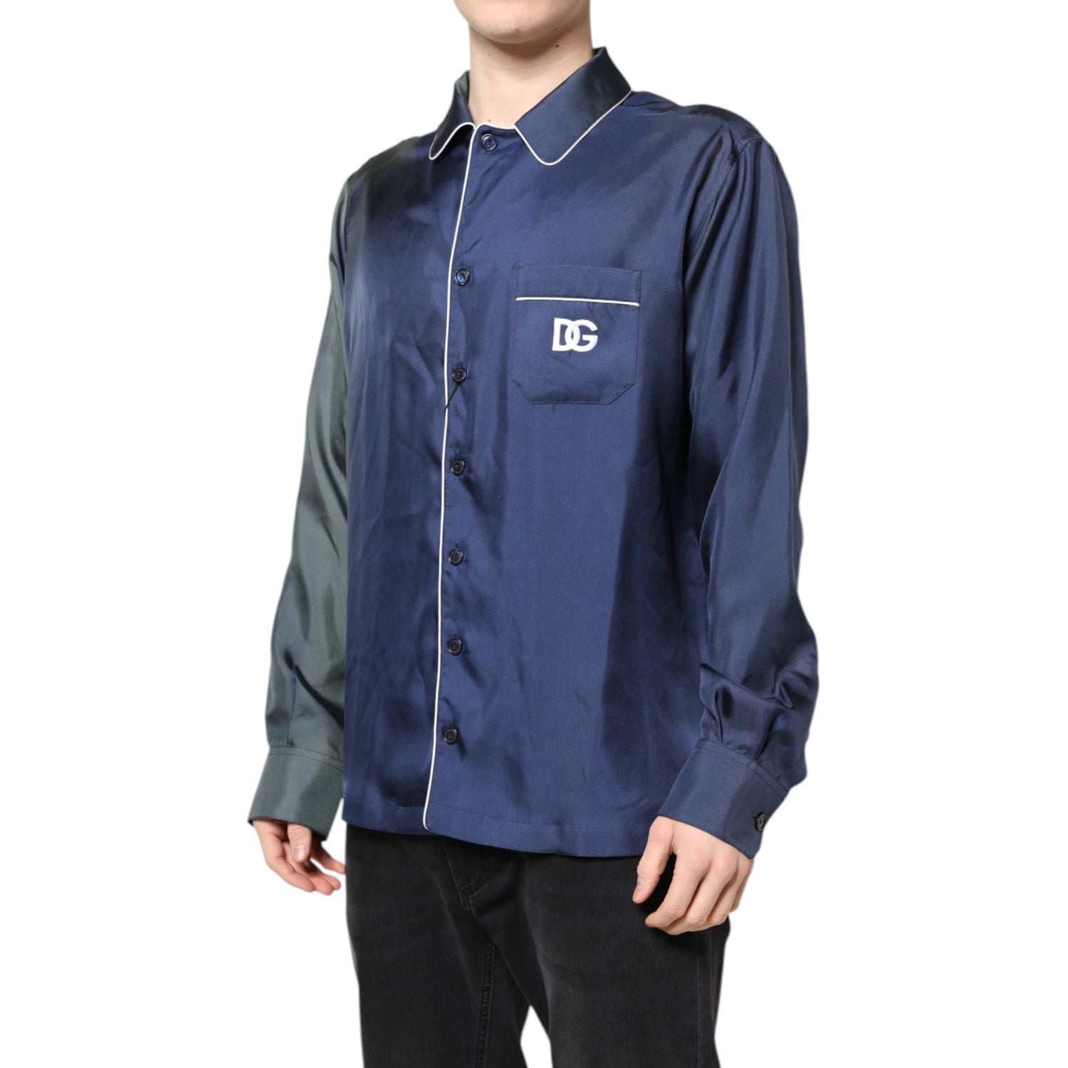 Dolce & Gabbana Multicolor Lounge Pajama Sleepwear Shirt