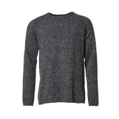 Dolce & Gabbana Gray Wool Knitted Round Neck Pullover Sweater