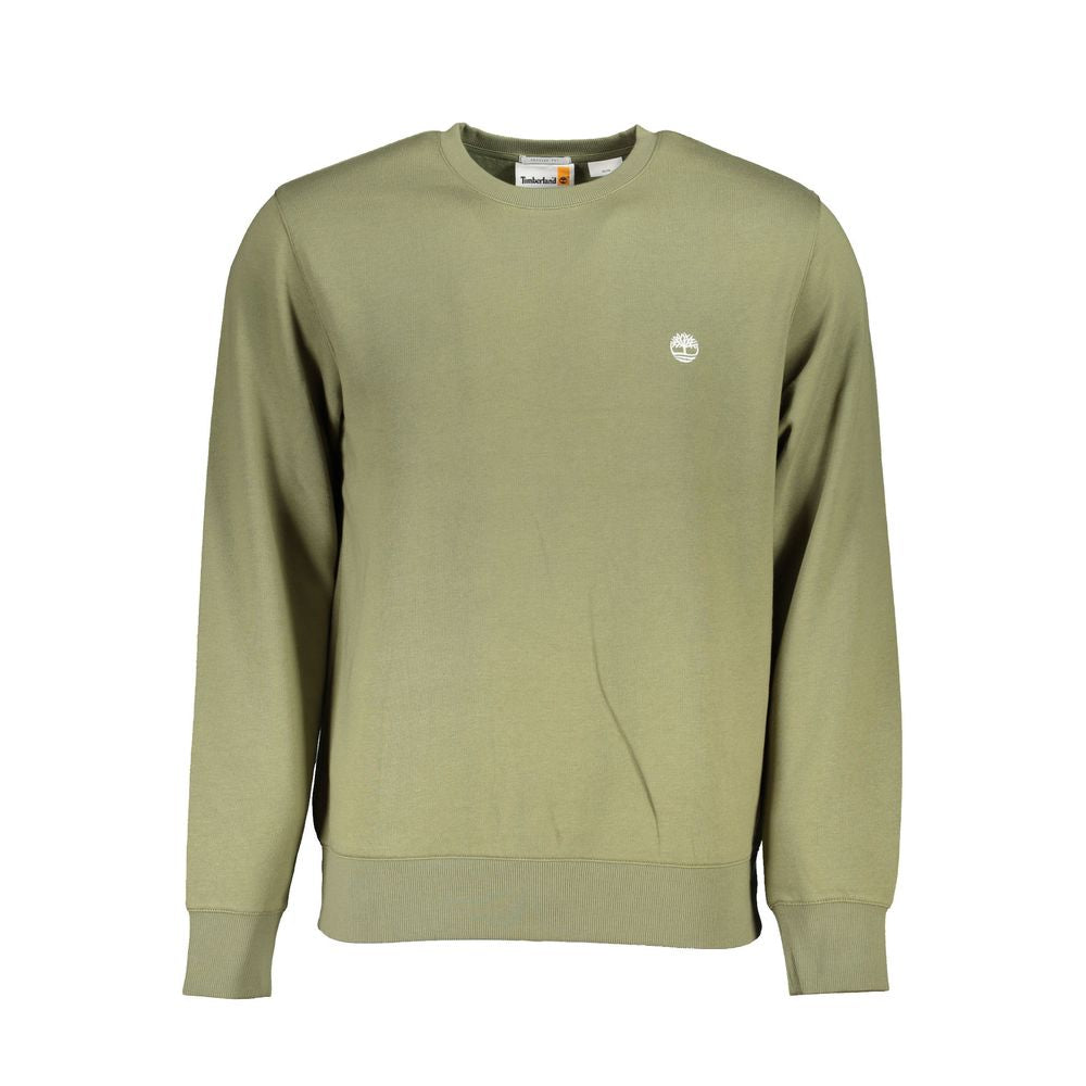 Timberland Green Cotton Men Sweater