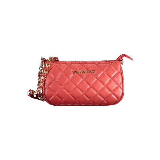 Mario Valentino Red Polyethylene Handbag