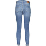Tommy Hilfiger Light Blue Cotton Women Jean