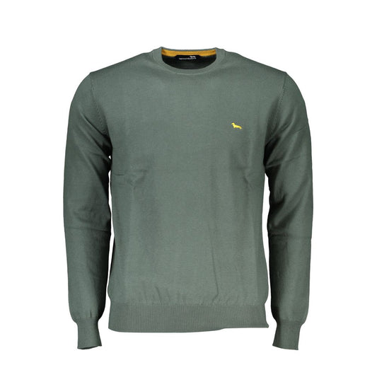 Harmont & Blaine Sophisticated Crew Neck Embroidered Sweater HA-23575-XXL
